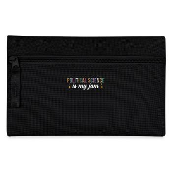 Political Science is my passion - Pencil Case - black - Front