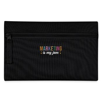 Marketing Ist Meine Leidenschaft - Federtasche - Schwarz - Vorne