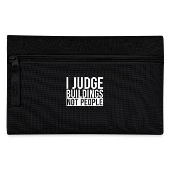Building Inspector Gift - Pencil Case - black - Front