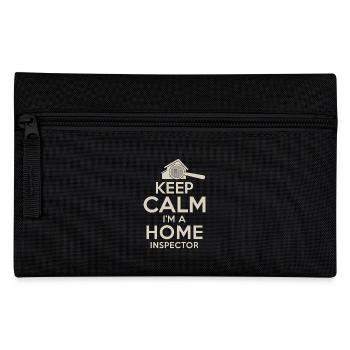 Building inspector Spruch - Pencil Case - black - Front