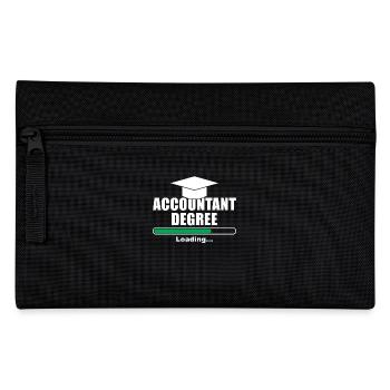 Buchhalter Ausbildung Buchhalter lädt - Federtasche - Schwarz - Vorne
