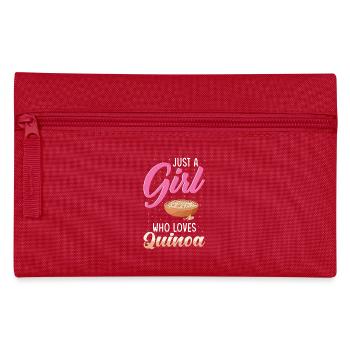 Dicton du quinoa - Trousse - rouge - Devant