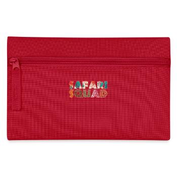 Safari-truppe - Federtasche - Rot - Vorne