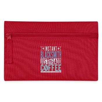 Buchalter coffee saying - Pencil Case - red - Front