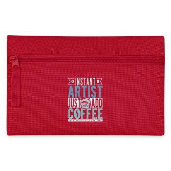 Dicton de café Buchalter - Trousse - rouge - Devant