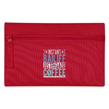 Dicton de café Buchalter - Trousse - rouge - Devant