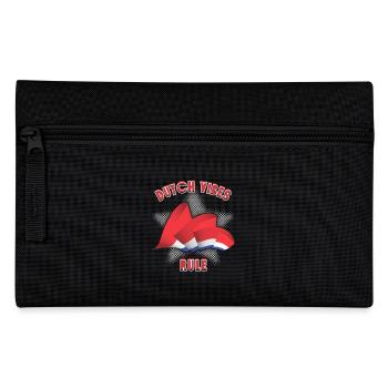 Holland Spruch, Pays-Bas, Dutch-Vibes-Rule - Trousse - noir - Devant