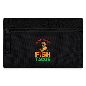 Fisch Tacos - Federtasche - Schwarz - Vorne