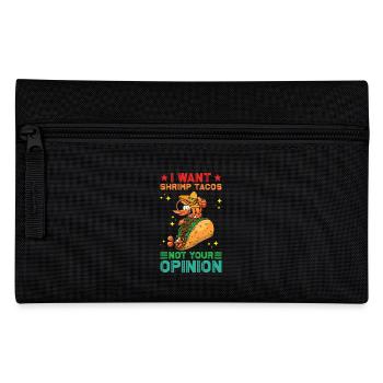 Schrimp Tacos - Federtasche - Schwarz - Vorne