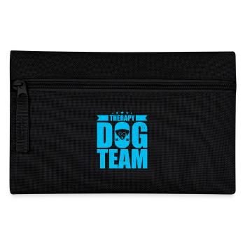 Therapiehunde Team - Federtasche - Schwarz - Vorne