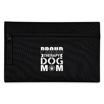 Thérapie chien maman - Trousse - noir - Devant