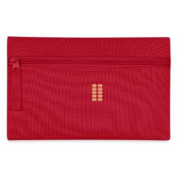50 ans 50 ans feuille de pointage 50 anniversaire - Trousse - rouge - Devant