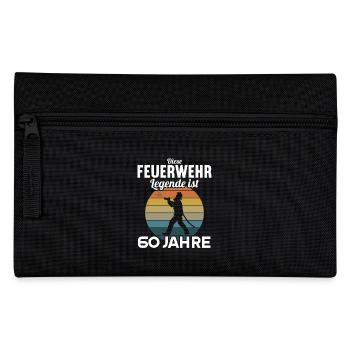 Diese Feuerwehr Legende ist 60 Jahre 60 Geburtstag - Federtasche - Schwarz - Vorne