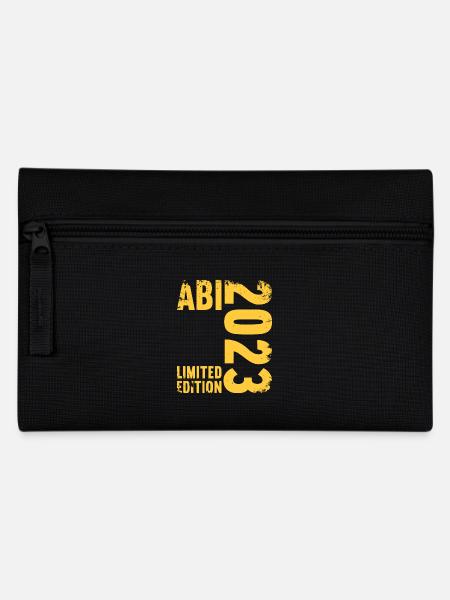 Abitur Gymnasium Damen und Herren Abi 2023 - Federtasche - Schwarz