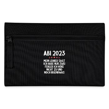 Abitur 2 erreurs n’écoute pas et autre chose - Trousse - noir - Devant