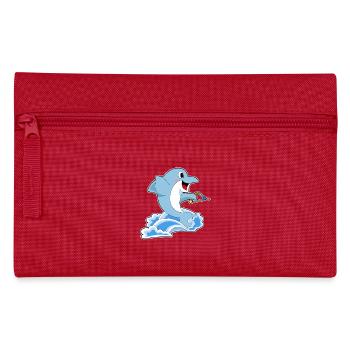 Ski nautique dauphin - Trousse - rouge - Devant