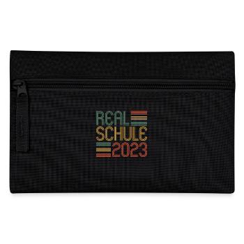 Realschule bestanden Realschulabschluss 2023 - Federtasche - Schwarz - Vorne