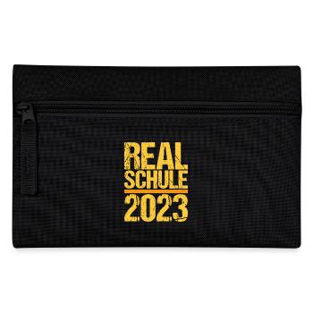 Realschule bestanden Realschulabschluss 2023 - Federtasche - Schwarz - Vorne