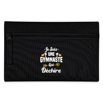Je Suis Une Gymnaste Qui Déchire - Trousse - noir - Devant