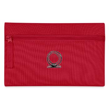 Egypt Ancient Symbol Shen - Pencil Case - red - Front
