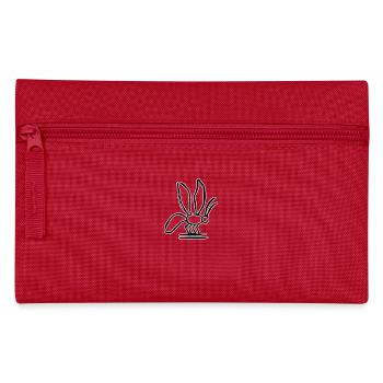 Ägypten Altes Symbol Bit - Federtasche - Rot - Vorne