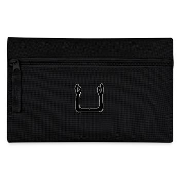 Egypt Ancient Symbol Ka - Pencil Case - black - Front