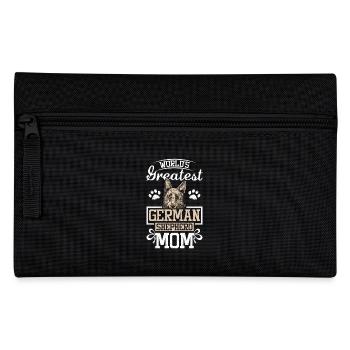World's greatest german shepherd mom - Pencil Case - black - Front