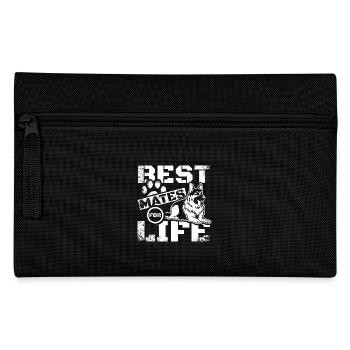 Best mates for life english shepherd - Pencil Case - black - Front