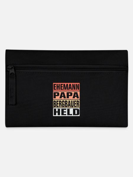 Bergbauer Vater Ehemann Held - Federtasche - Schwarz