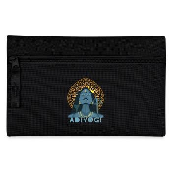 Adiyogi, Yoga, Yoga motif, Boho Yoga Om-Mandala - Pencil Case - black - Front