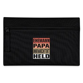 Innenarchitekt Vater Ehemann Held - Federtasche - Schwarz - Vorne