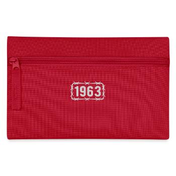 Birthday born 1963 Barbed wire - Pencil Case - red - Front