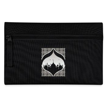 Mosque, Islamic faith, Ramadan Kareem - Pencil Case - black - Front