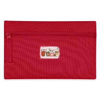 Chocolat chaud de Noël Menthe poivrée Moka - Trousse - rouge - Devant