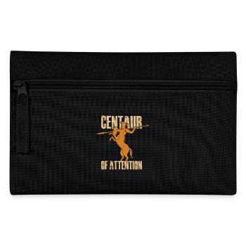 centaur of attention Design for a mythology - Federtasche - Schwarz - Vorne