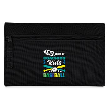 100 jours d’entraînement de baseball pour enfants - Trousse - noir - Devant