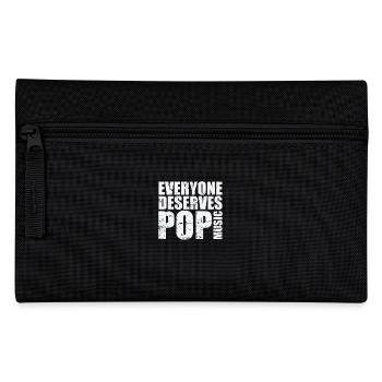 Everyone deserves Pop Music Singers Stars - Pencil Case - black - Front
