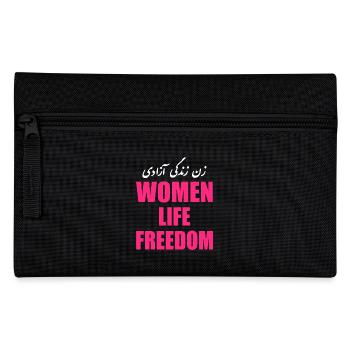 Women life freedom - Trousse - noir - Devant