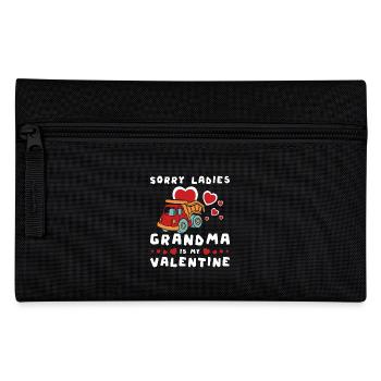 Désolé mesdames grand-mère est ma valentine - Trousse - noir - Devant