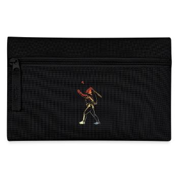 Badminton player - Pencil Case - black - Front