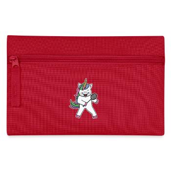 Licorne de badminton - Trousse - rouge - Devant