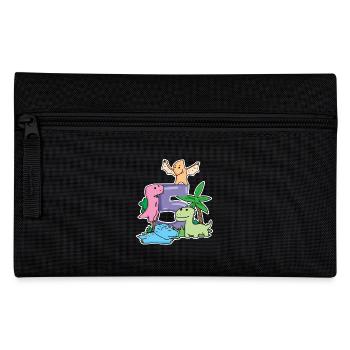 5 Jahre alt - 5. Geburtstag mit Tier Motiv - Federtasche - Schwarz - Vorne