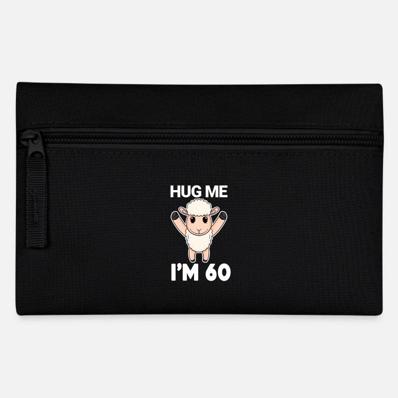 60 Anniversaire - 60 Ans - Câlin - Trousse - noir