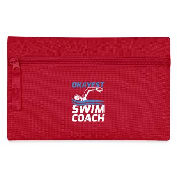 Entraîneur de natation - Trousse - rouge - Devant