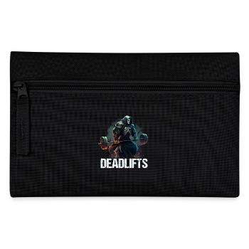 Deadlifts Gym Fitness Fun Workout - Pencil Case - black - Front