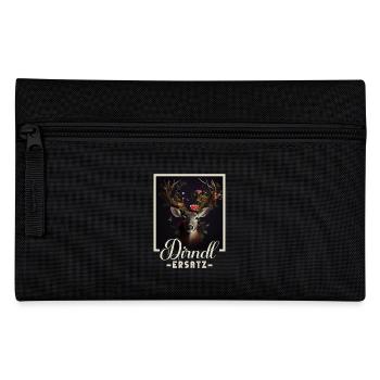 Dirndl Ersatz Dirndl Trachten Kostüm Dirndl Ersatz - Federtasche - Schwarz - Vorne