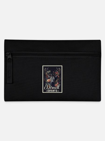 Dirndl Ersatz Dirndl Trachten Kostüm Dirndl Ersatz - Federtasche - Schwarz