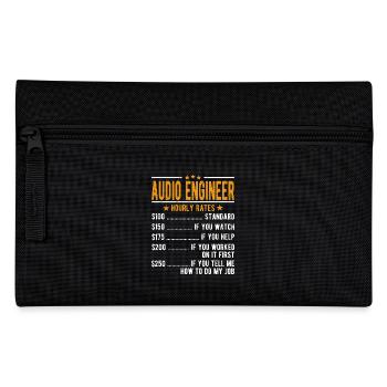 Ingénieur du son salaire horaire - Trousse - noir - Devant