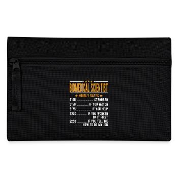 Salaire horaire des scientifiques biomédicaux - Trousse - noir - Devant