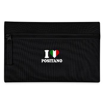 I Love Positano I love Italy heart Amalfi Coast - Pencil Case - black - Front